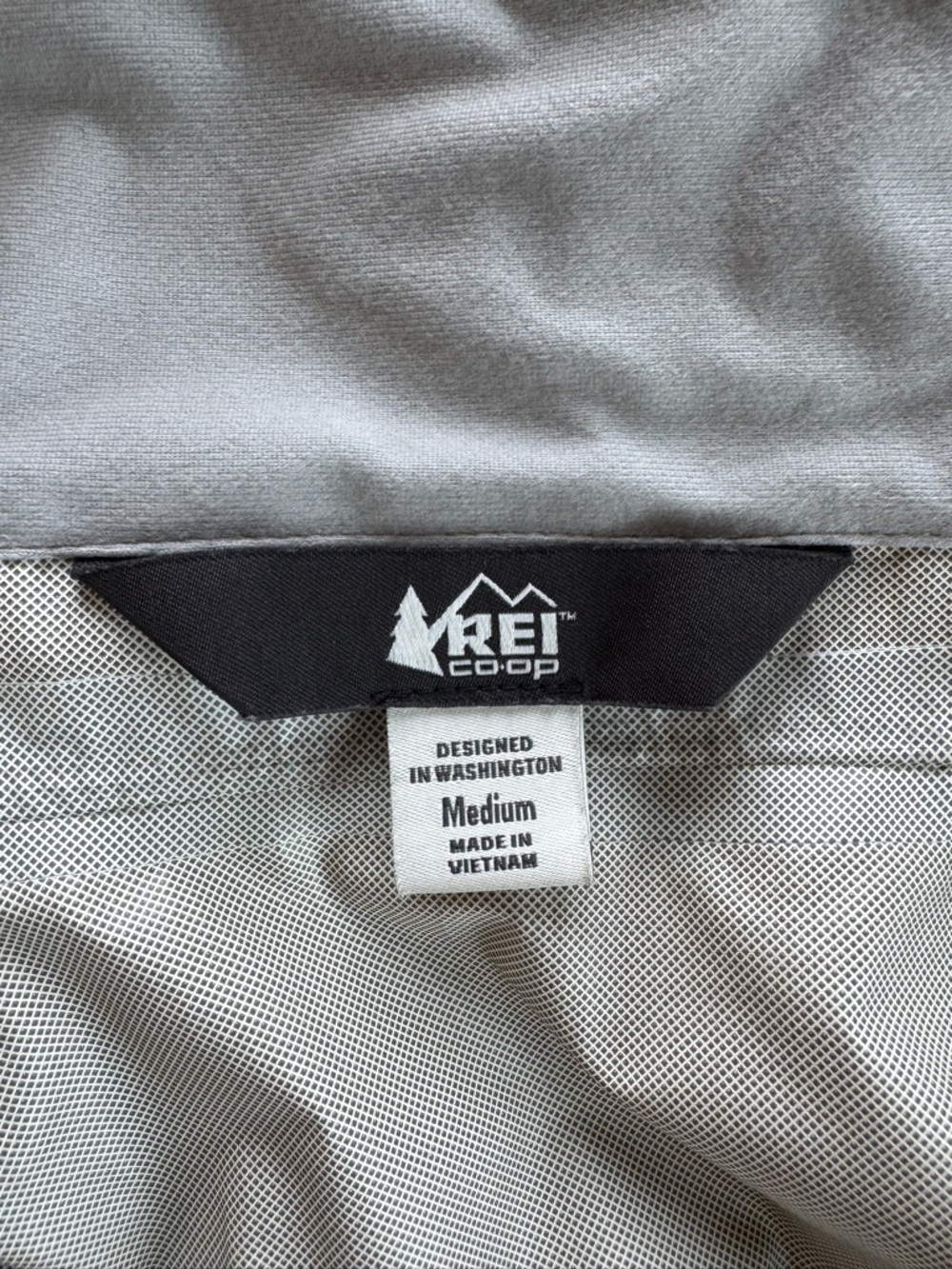 REI Women’s Mustard Yellow Hooded Rain Jacket - Picture 7 of 7